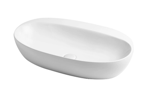 ELEGANCE CIRCLE - Countertop oval washbasin _ Azzurra Ceramica